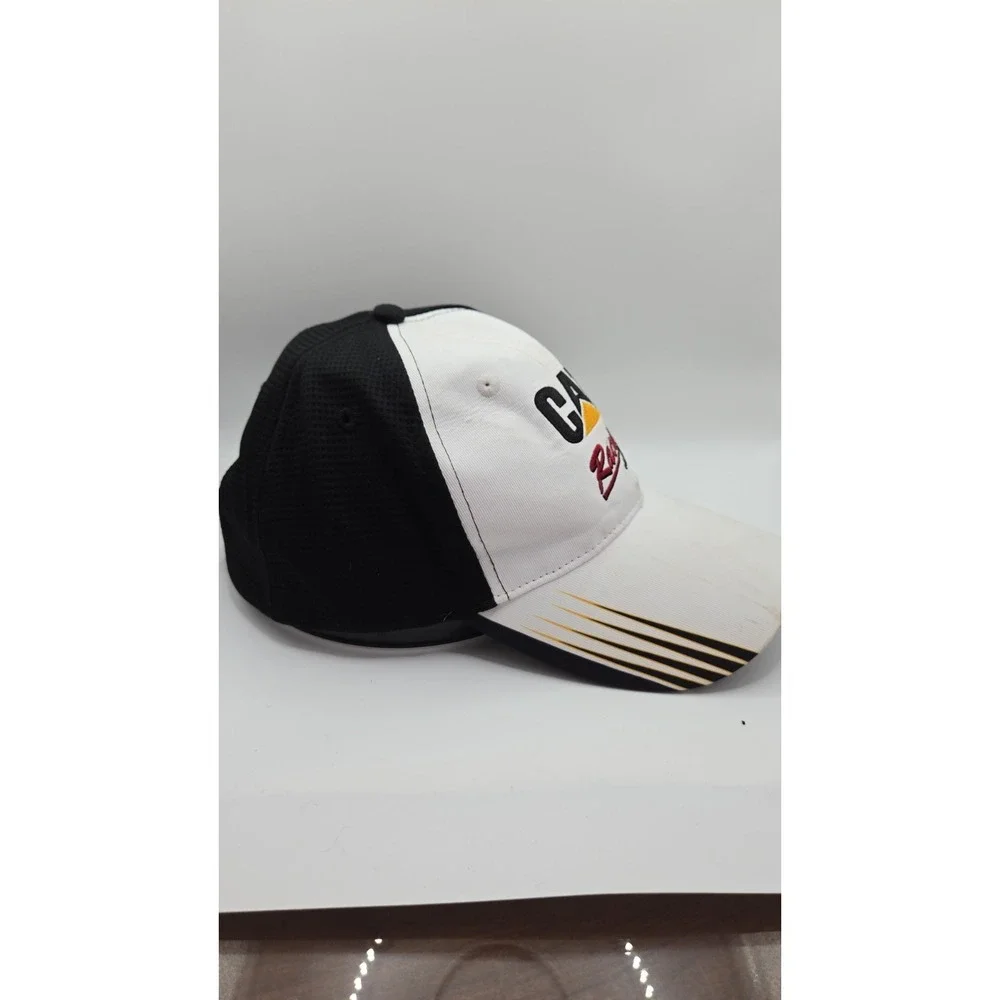 CAT Racing Ryan Newman 31 Hat RCR NASCAR Cap Caterpillar Black White Adjustable